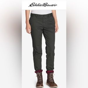 Eddie Bauer Legendwash lined pants